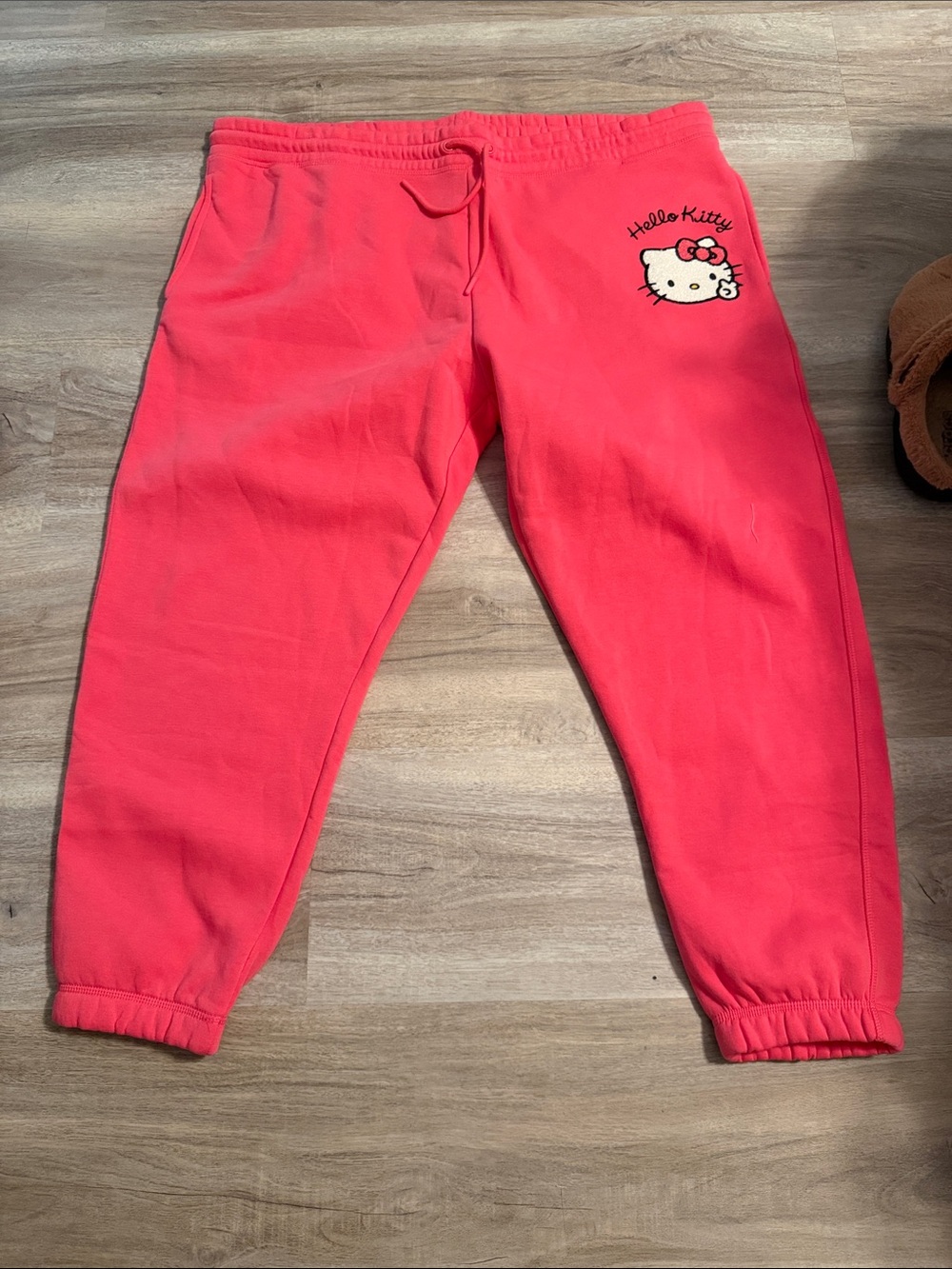 NWT hello kitty primark pink sweatpants size 2XL